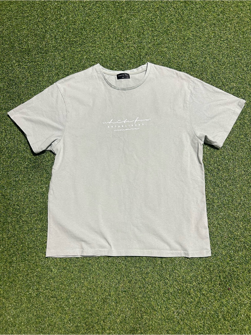 Women’s White Fox Graphic Logo Tee